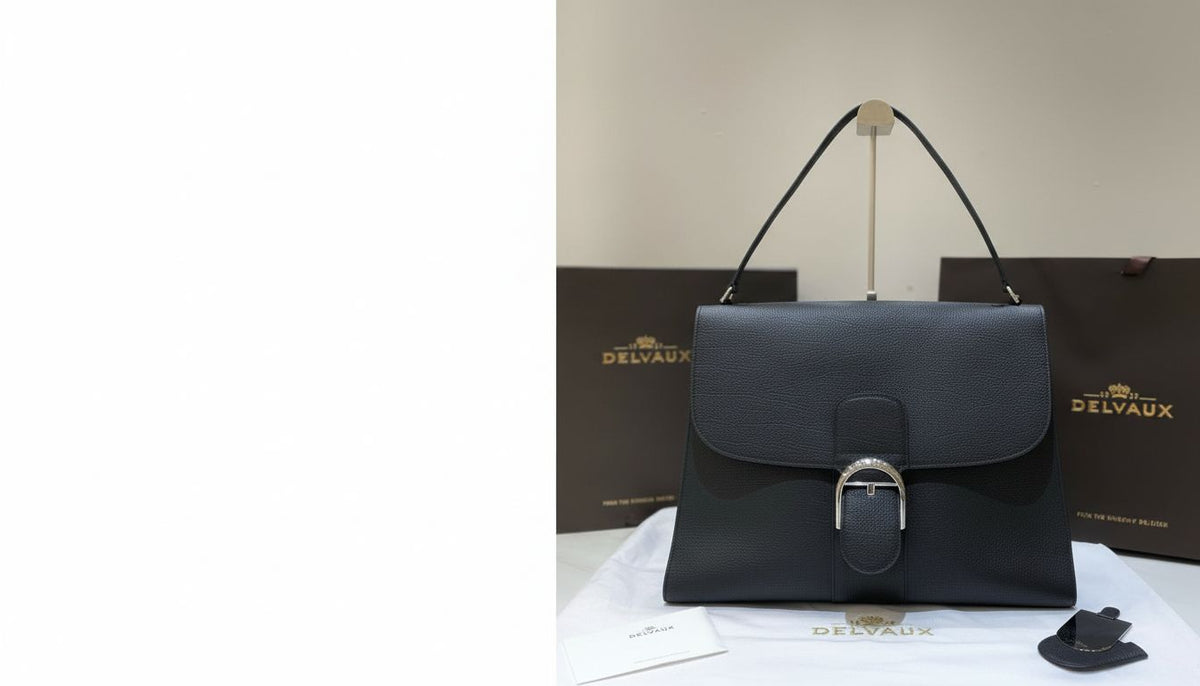 Discover Delvaux Brillant Tempo Large - Ultimate Luxury