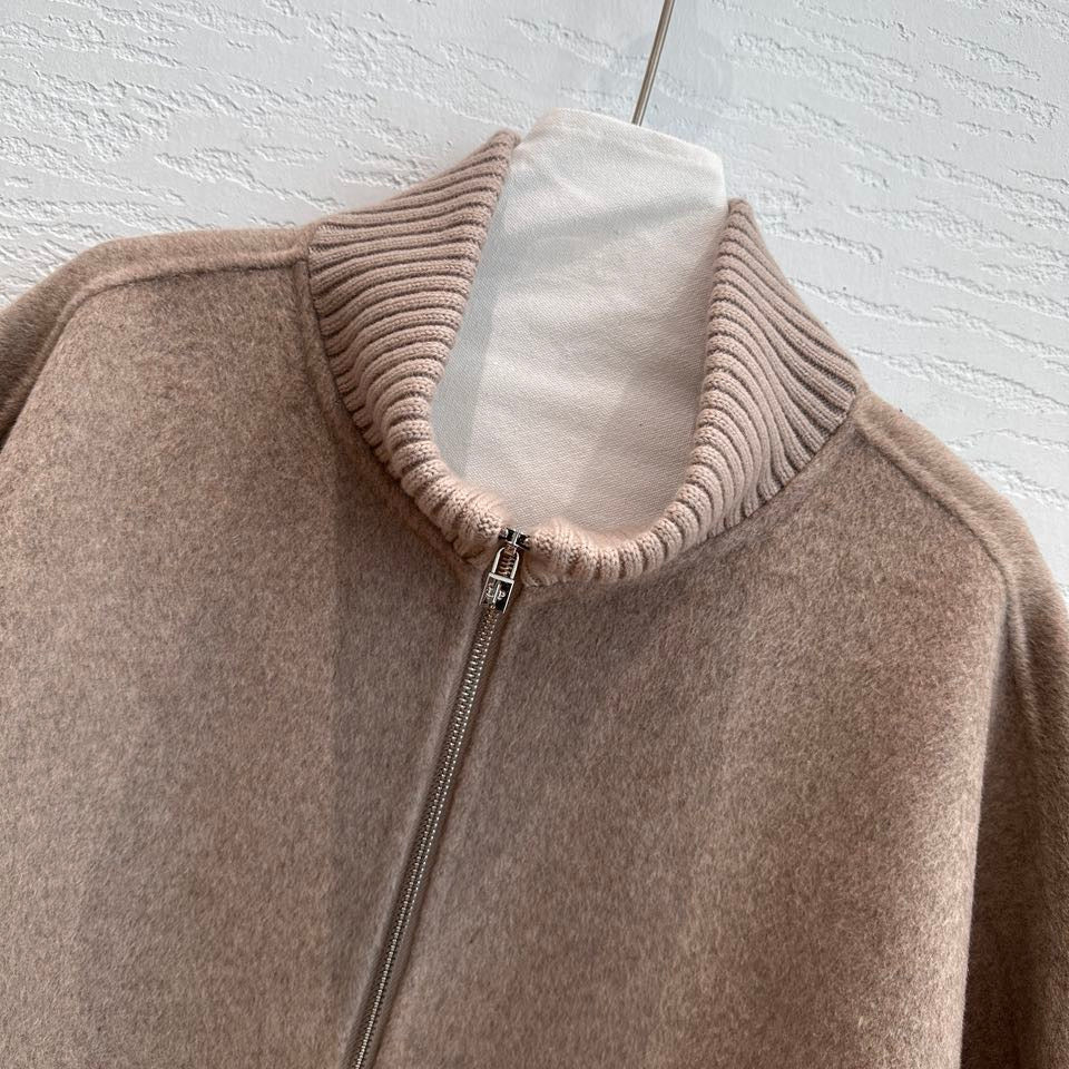 Loro Piana Mink Fur Cape Coat — Copenhagen Purple Label — Fall/Winter 2026-2027 Loro Piana