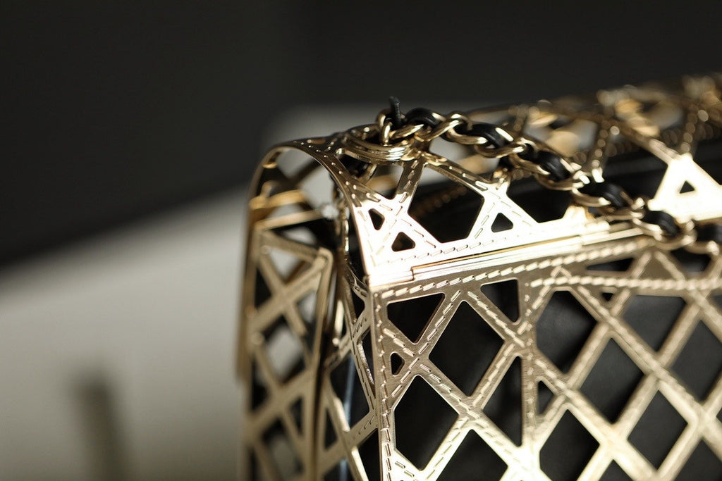 Chanel Limited Edition Metal evening bag SS2021