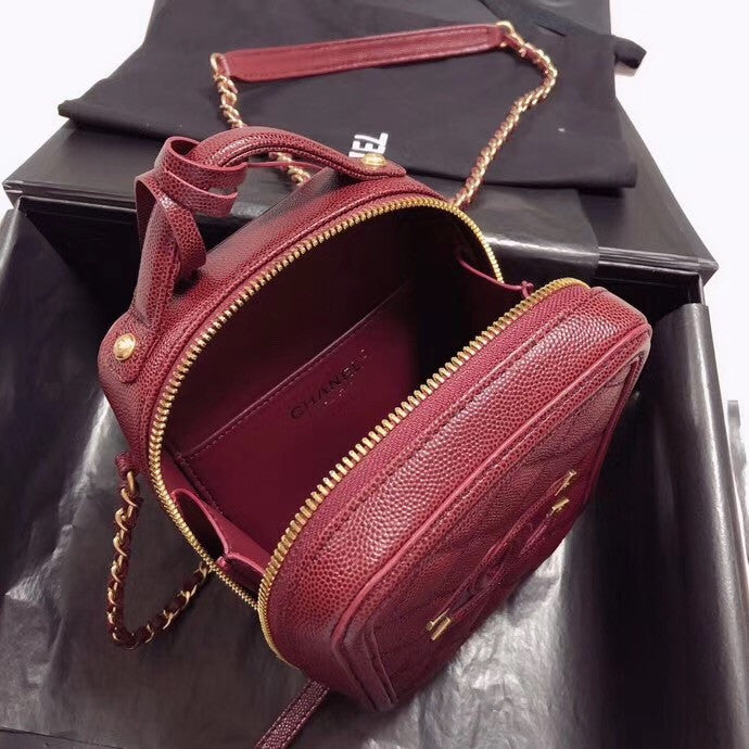 Chanel Vanity Case AS0988 Bordeaux