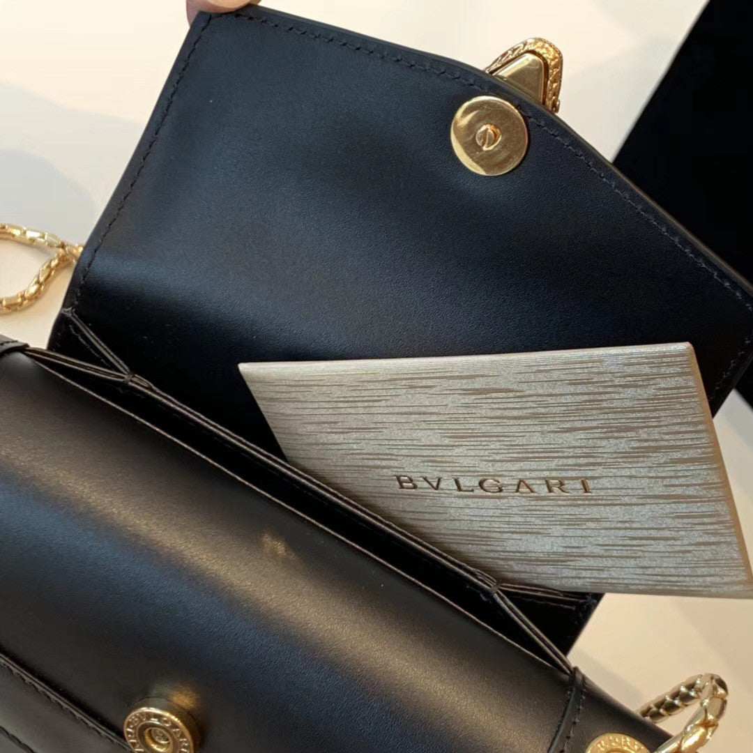 ALEXANDER WANG X BVLGARI LIMITED EDITION CROSSBODY BAG BLACK
