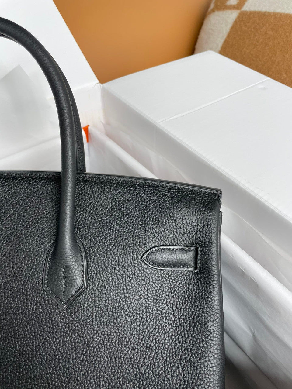Hermès Birkin 35 Black Togo Gold Hardware