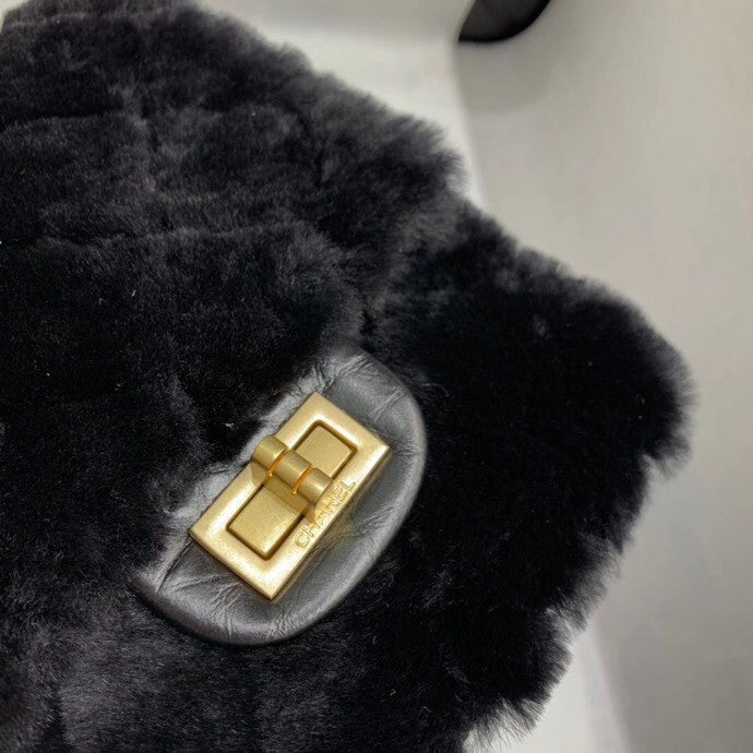 Chanel Mini 2.55 Handbag Black