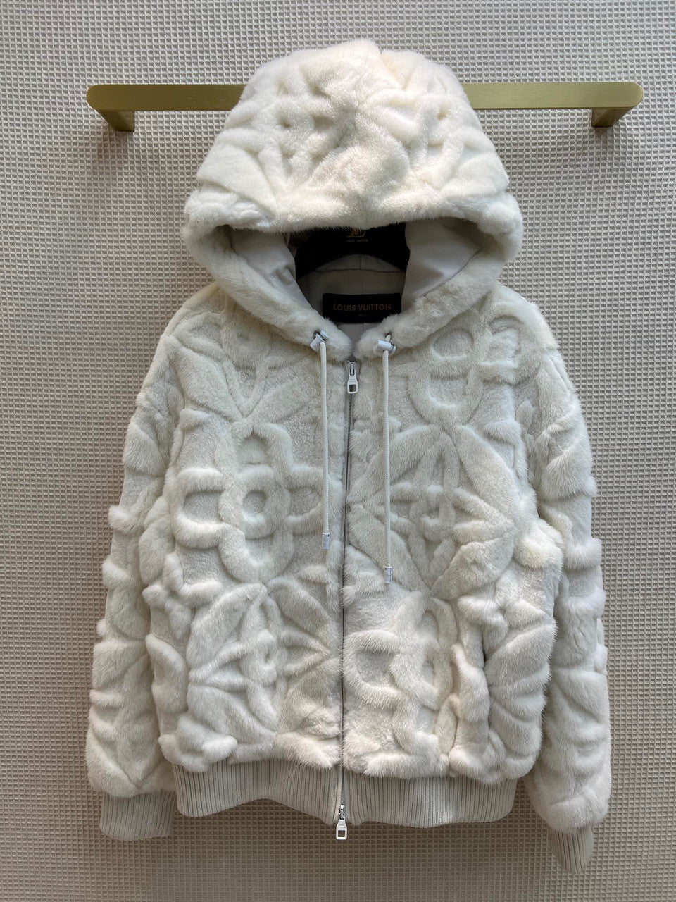 Louis Vuitton Limited Edition 1AAI0L MINK HOODY (18 only worldwide)