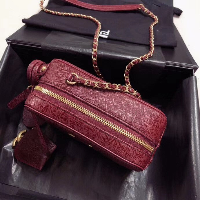 Chanel Vanity Case AS0988 Bordeaux