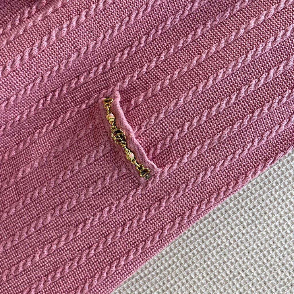 Gucci Double G chain dress Pink