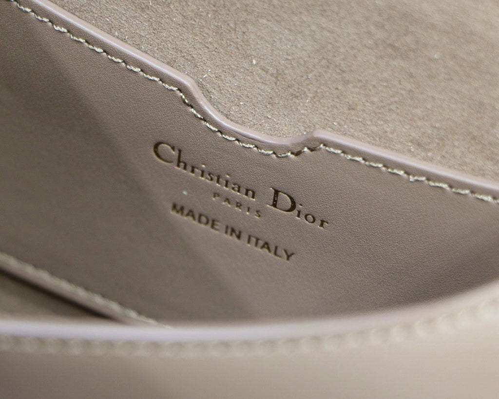 Christian Dior MEDIUM DIOR BOBBY BAG Warm Taupe Grained Calfskin