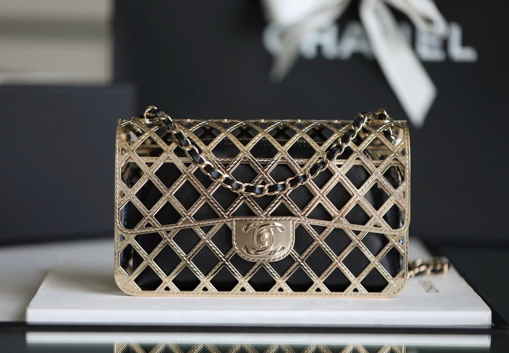 Chanel Limited Edition Metal evening bag SS2021