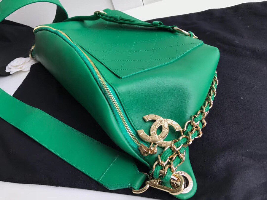 Chanel x Pharrell Bum Bag Green