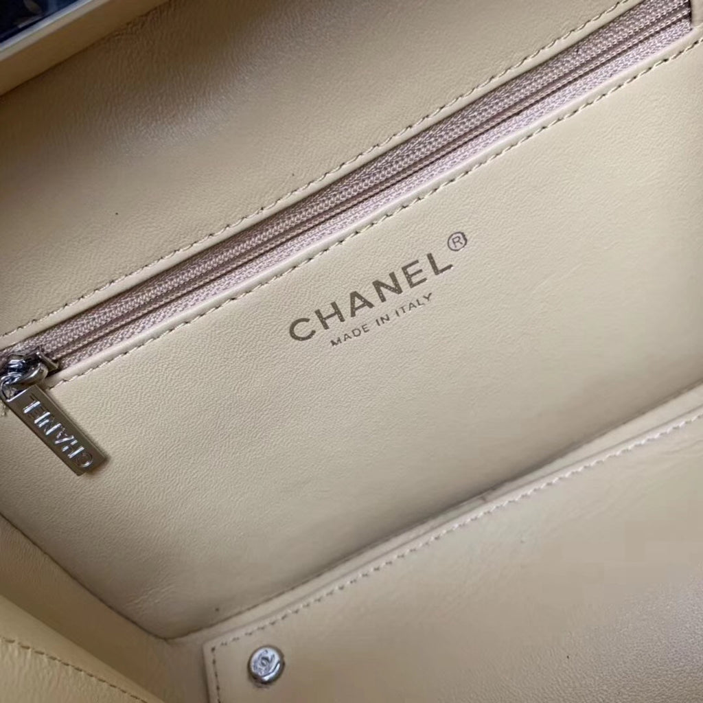 Chanel  Rattan Vanity Case