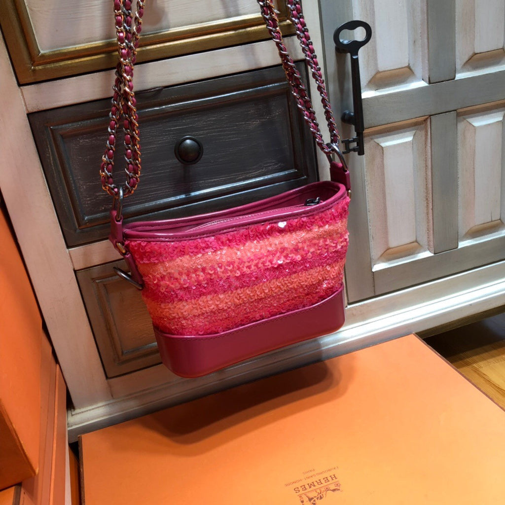 CHANEL'S GABRIELLE Sequins Small Hobo Bag