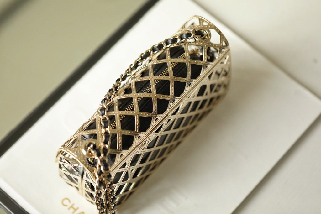 Chanel Limited Edition Metal evening bag SS2021