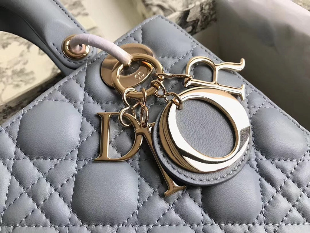 Christian Dior MY ABCDIOR LAMBSKIN BAG Blue