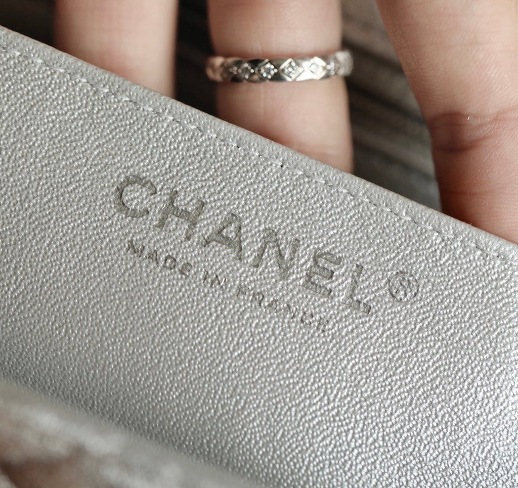 Chanel Metallic Lambskin mini flap bag