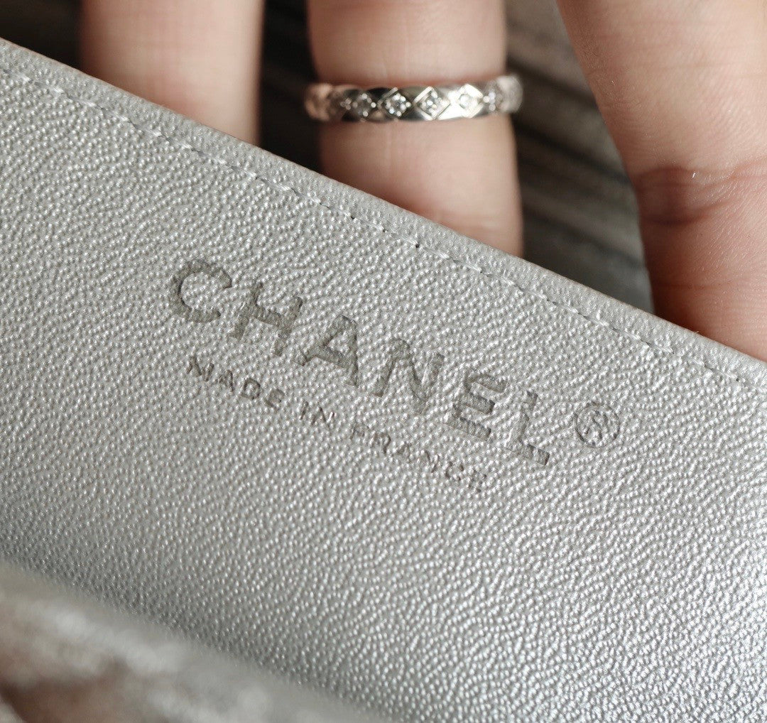 Chanel Metallic Lambskin mini flap bag