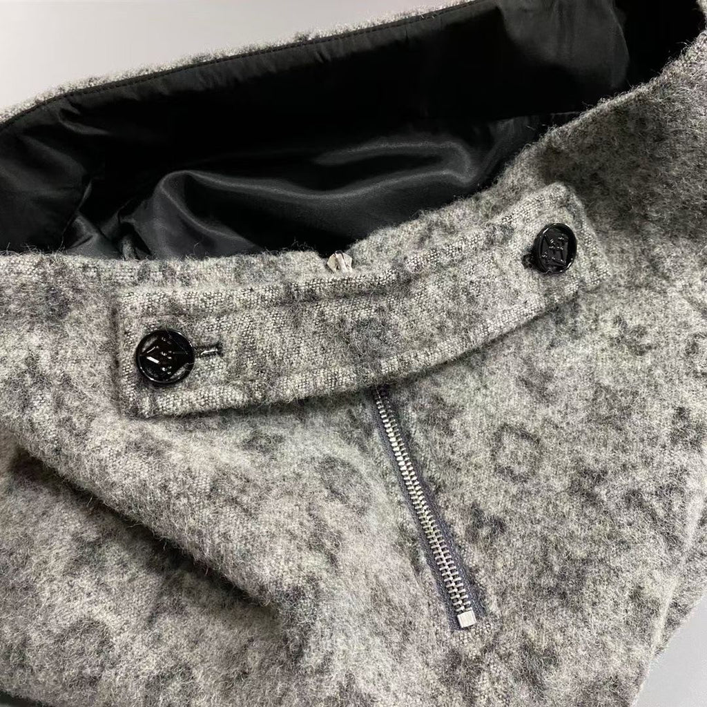 Louis Vuitton 1A82N0  BOUCLETTE MONOGRAM A-LINE MINI SKIRT