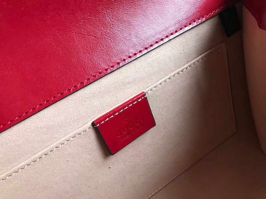 Gucci Rajah medium shoulder bag  Red