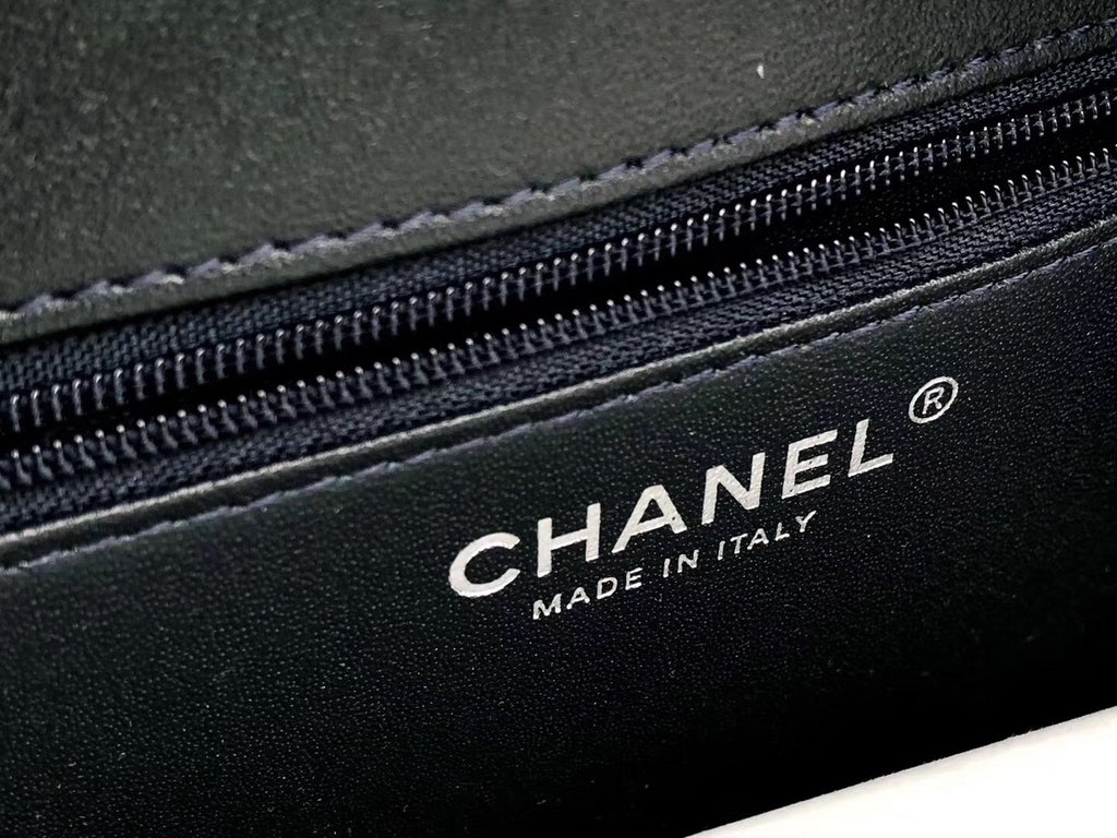 Chanel Medium Vanity Case With Iridescent Metal A93343