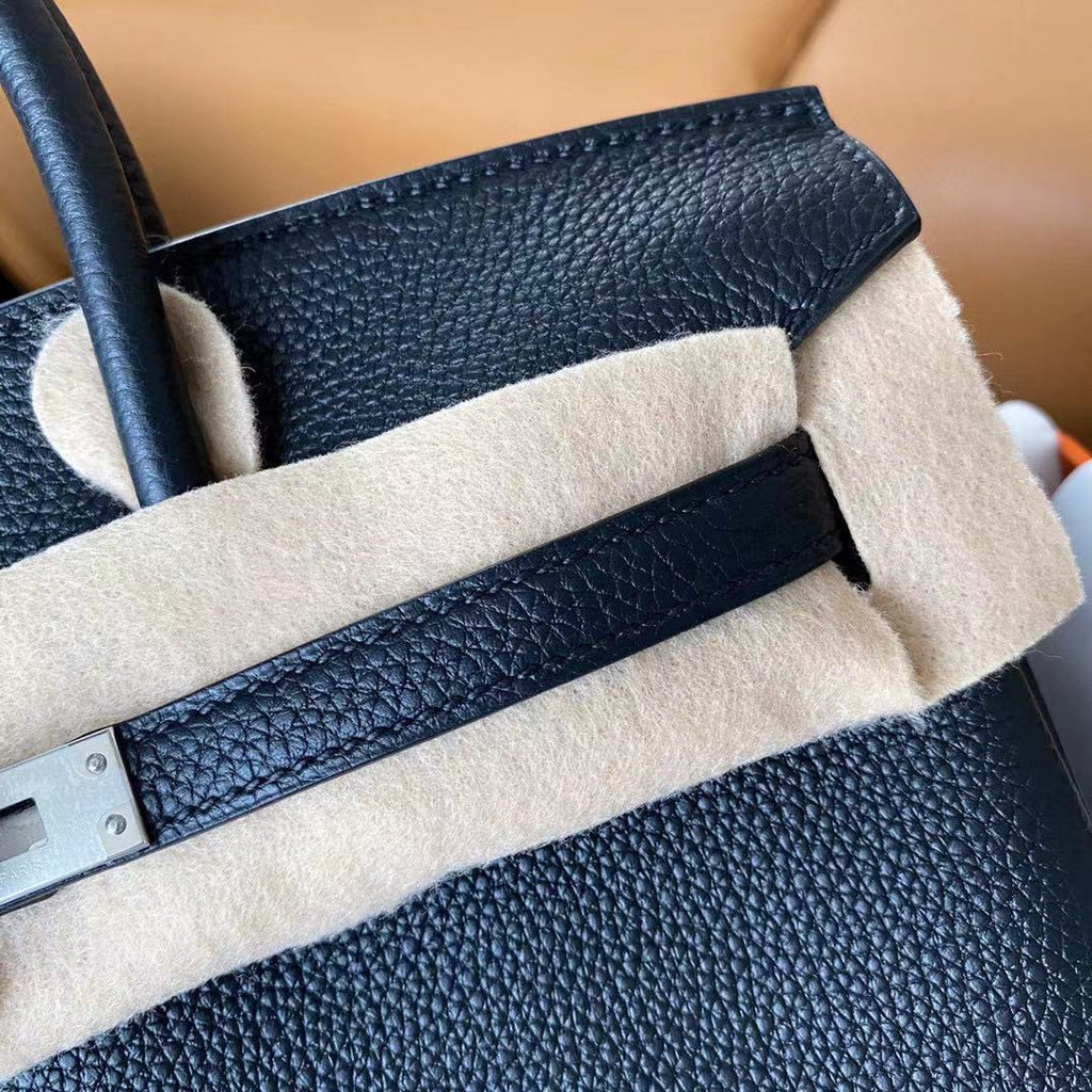 Hermes Black Birkin 25cm Togo Palladium Hardware 2020