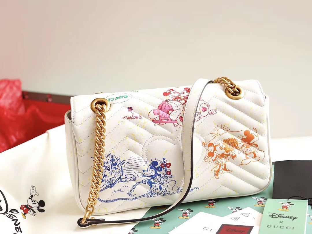 Gucci Online Exclusive Disney x Gucci GG Marmont small shoulder bag