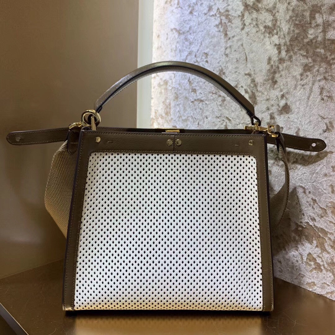 Fendi PEEKABOO X-LITE MEDIUM WHITE