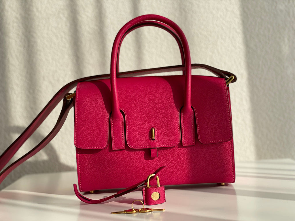 HERMES New Drag 22 Bag Red