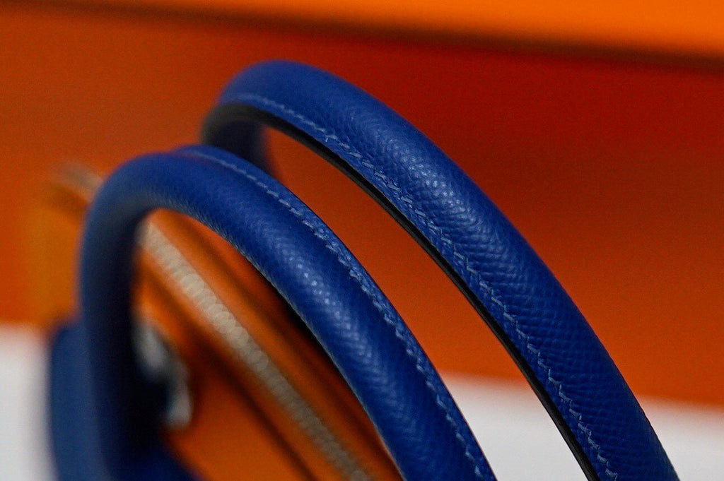 Hermès Bolide 1923-30 Rainbow "Sunset" Epsom Palladium Hardware