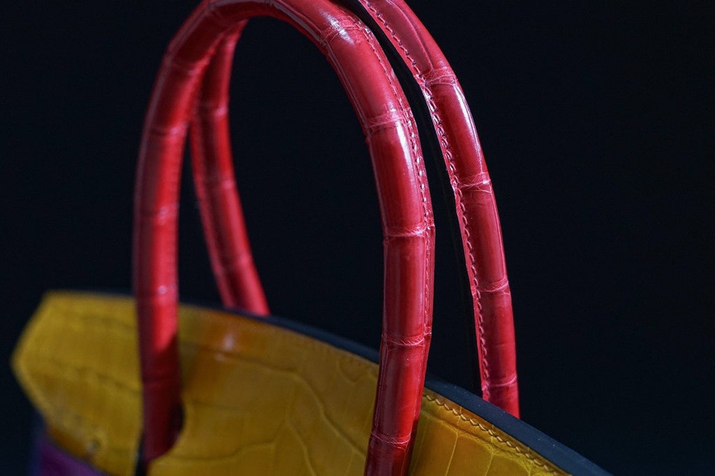 Hermes Niloticus Crocodile  Vibrato Leather BIRKIN 30CM Multiple color II