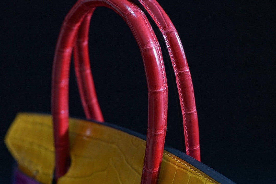 Hermes Niloticus Crocodile  Vibrato Leather BIRKIN 30CM Multiple color II