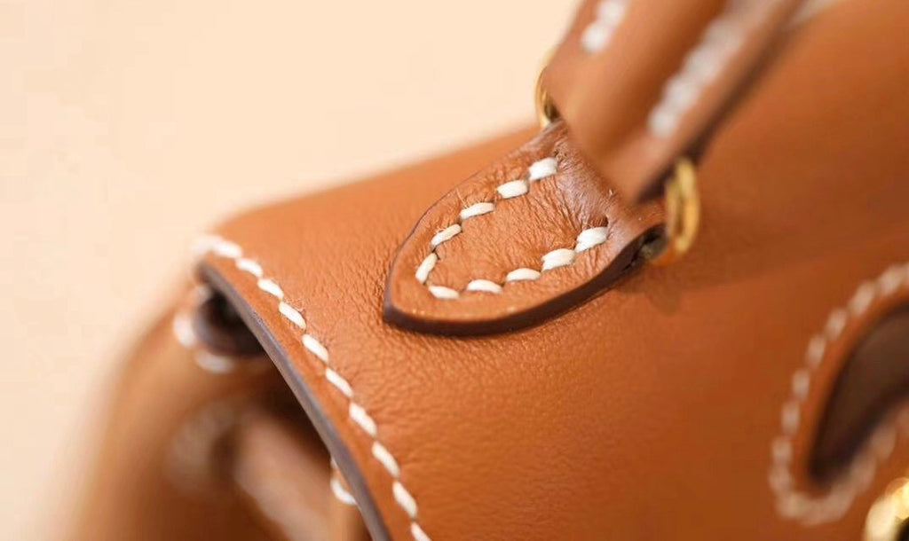 Hermes Quelle Idole Kelly Doll Bag Gold Swift Gold Hardware