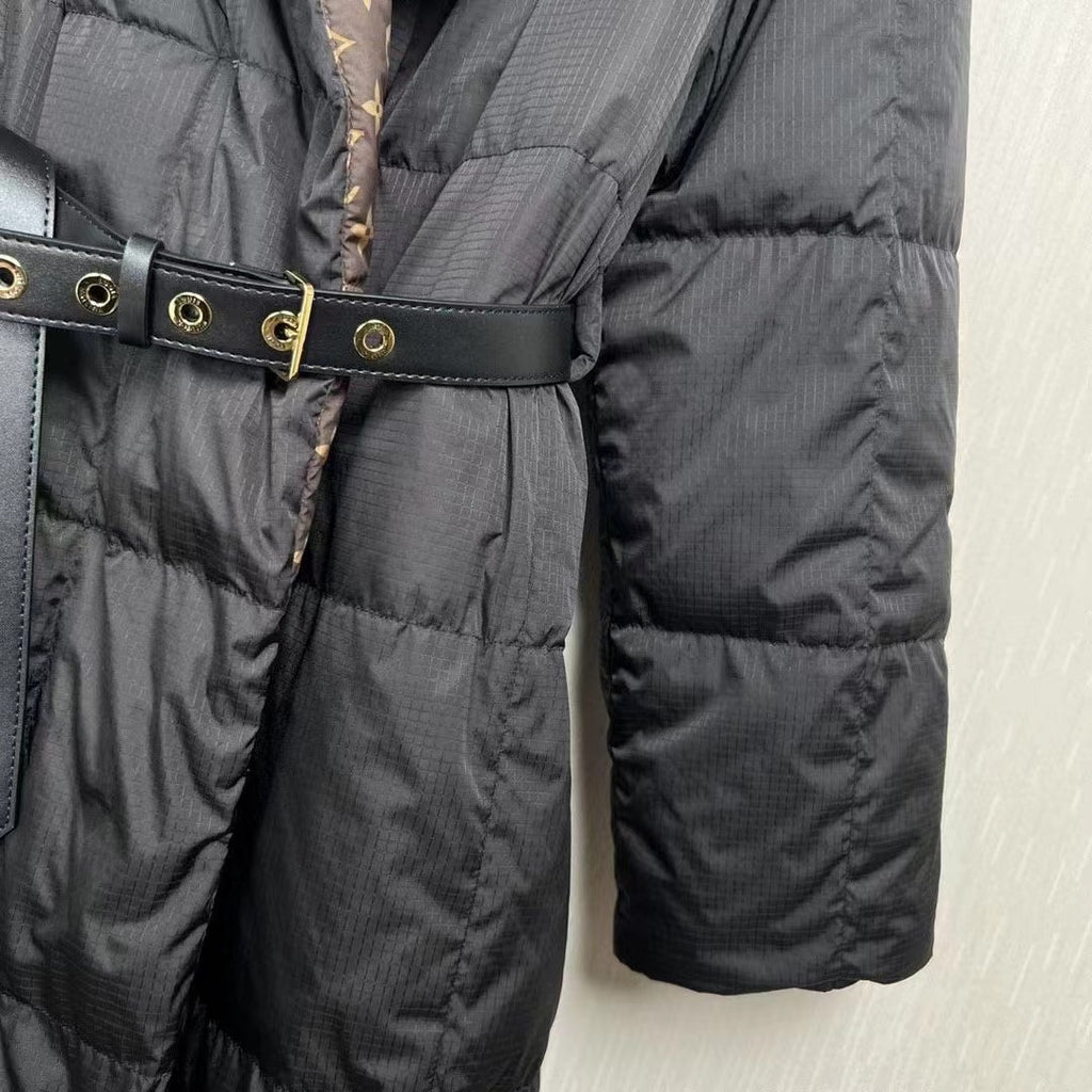 Louis Vuitton 1AA8X7 LONG PILLOW PUFFER WRAP COAT