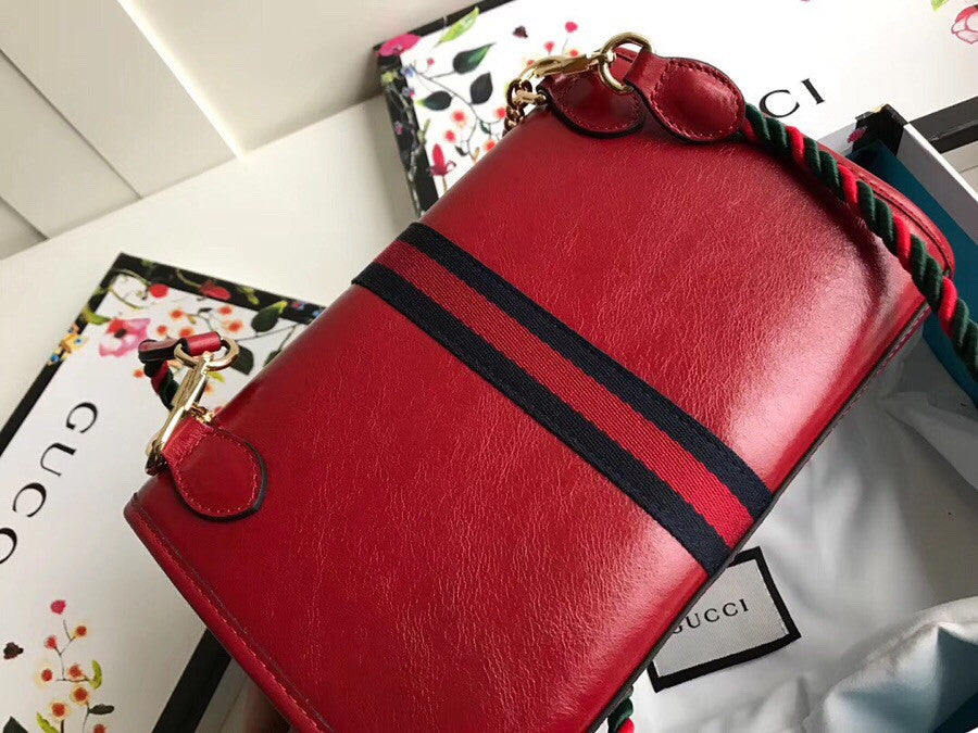 Gucci Rajah medium shoulder bag  Red