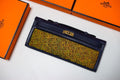 HERMÈS Kelly Cut Black Boxcalf with Peacock Feather GHW Limited Edition
