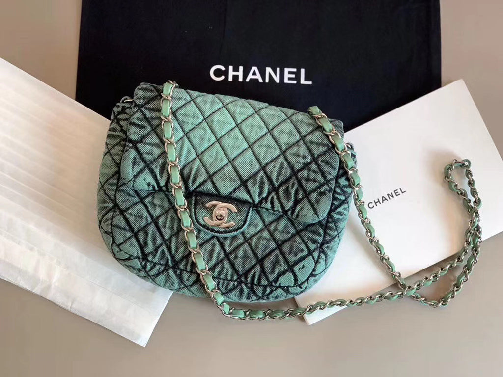 Chanel Small Denim Flap Bag