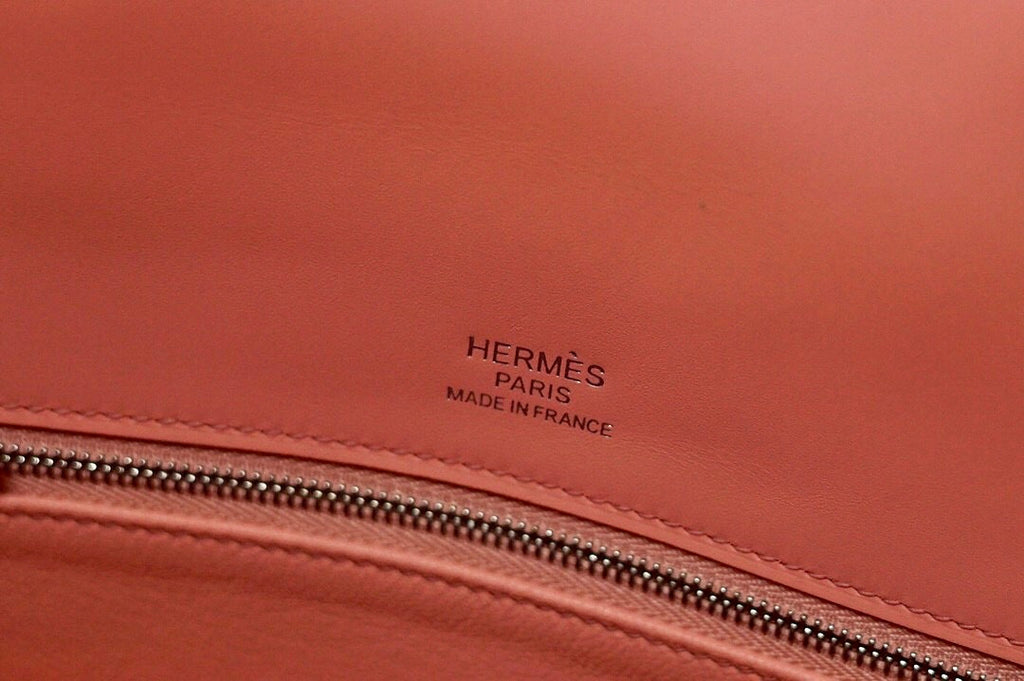 Hermes Shadow Birkin 35 Sakura Pink Swift Palladium Hardware