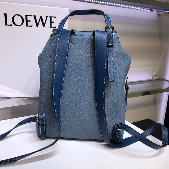 Loewe Goya Dumbo Backpack Stone Blue