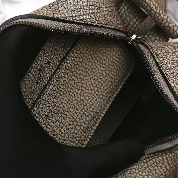 Delvaux Limited Edition Cool Box Mini Studs Brown