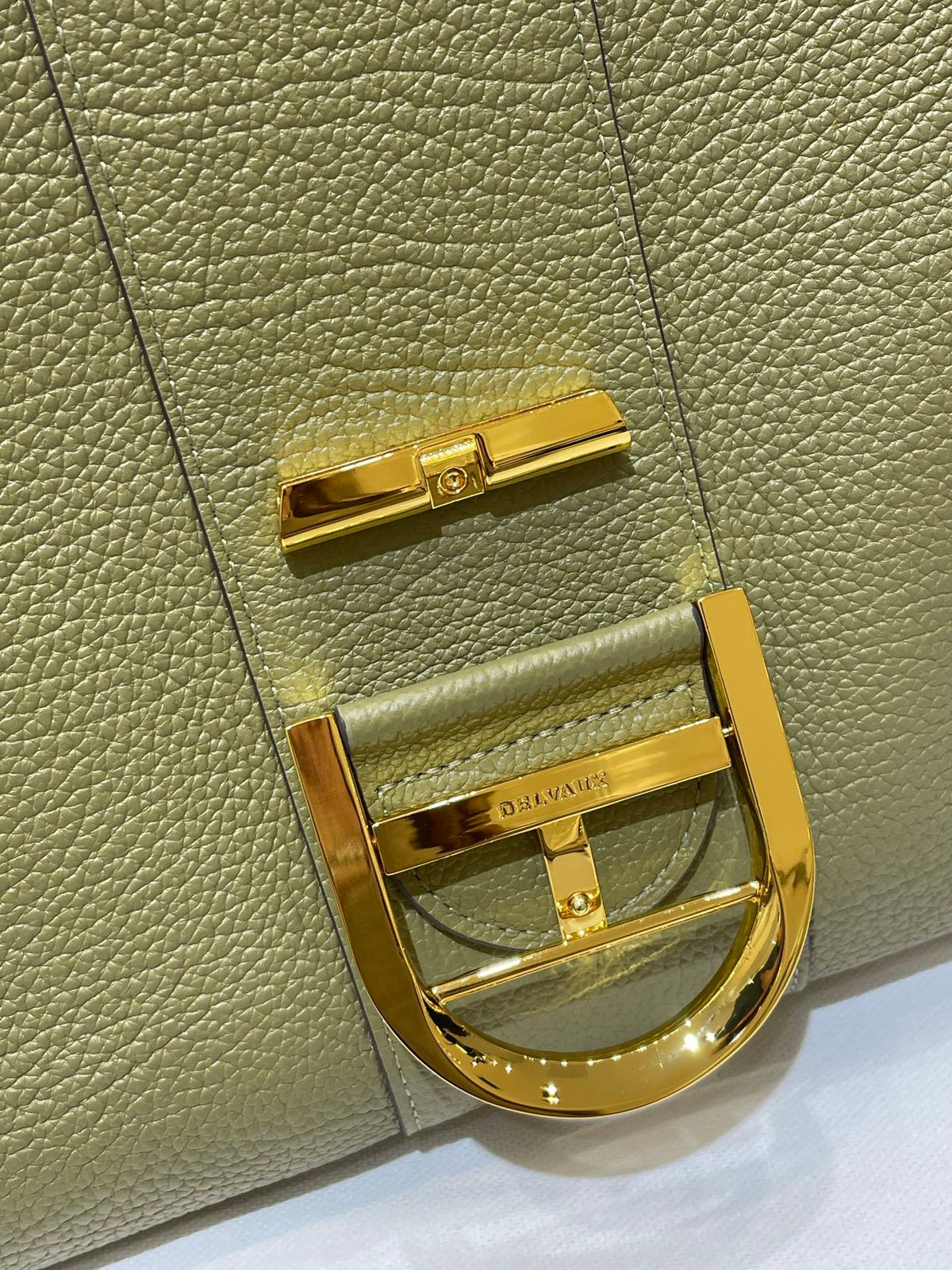 Delvaux Brillant Tempo Large Green
