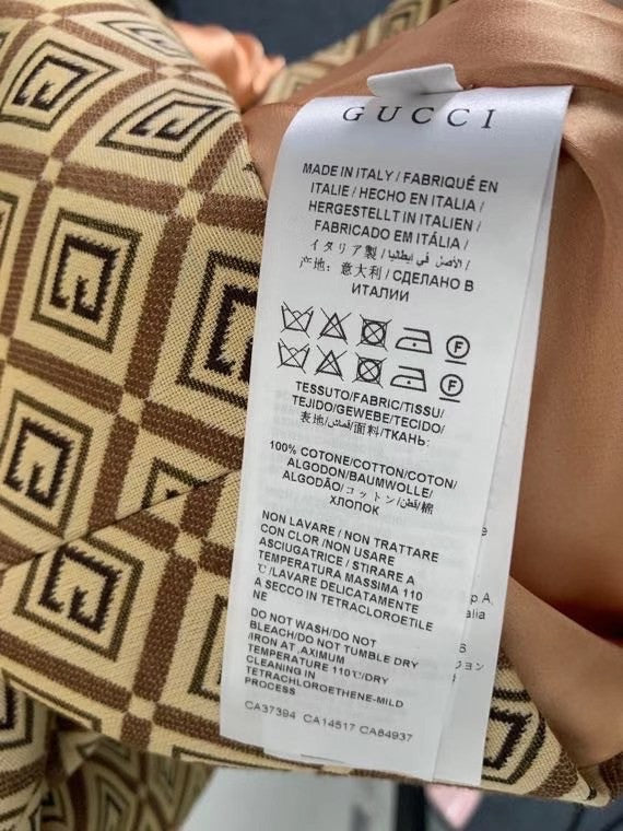 Gucci GG damier jacquard jacket