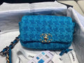 CHANEL 19 Waist Bag Blue