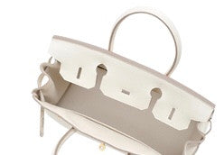 Hermès  Craie Birkin 30 cm Togo Leather Gold Hardware