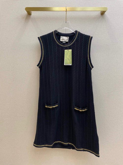 Gucci Double G chain dress
