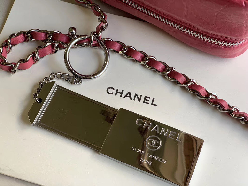 Chanel Camera case AS1323 Pink