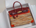 Hermes Niloticus Crocodile  Vibrato Leather BIRKIN 25CM Multiple color I I