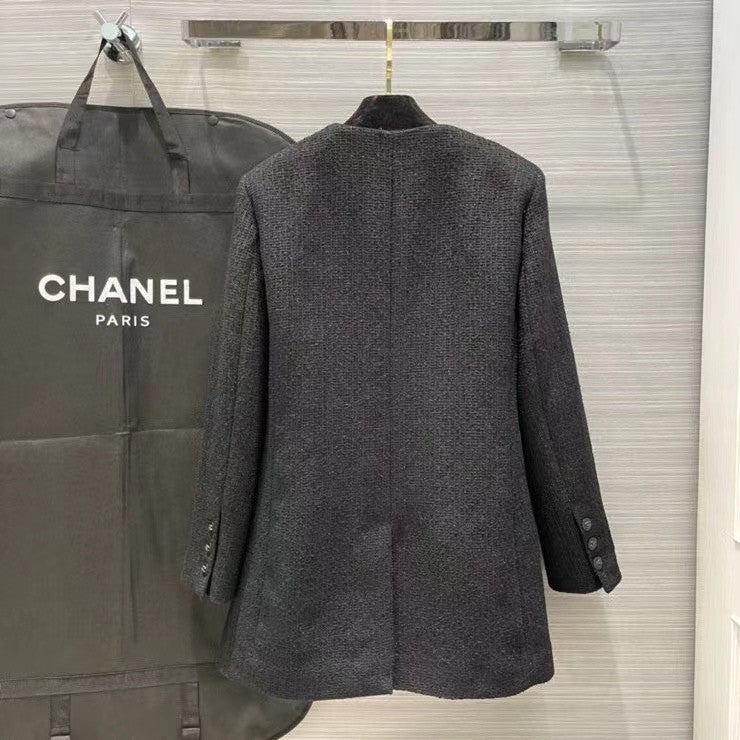 Chanel Iridescent Cotton Tweed Jacket