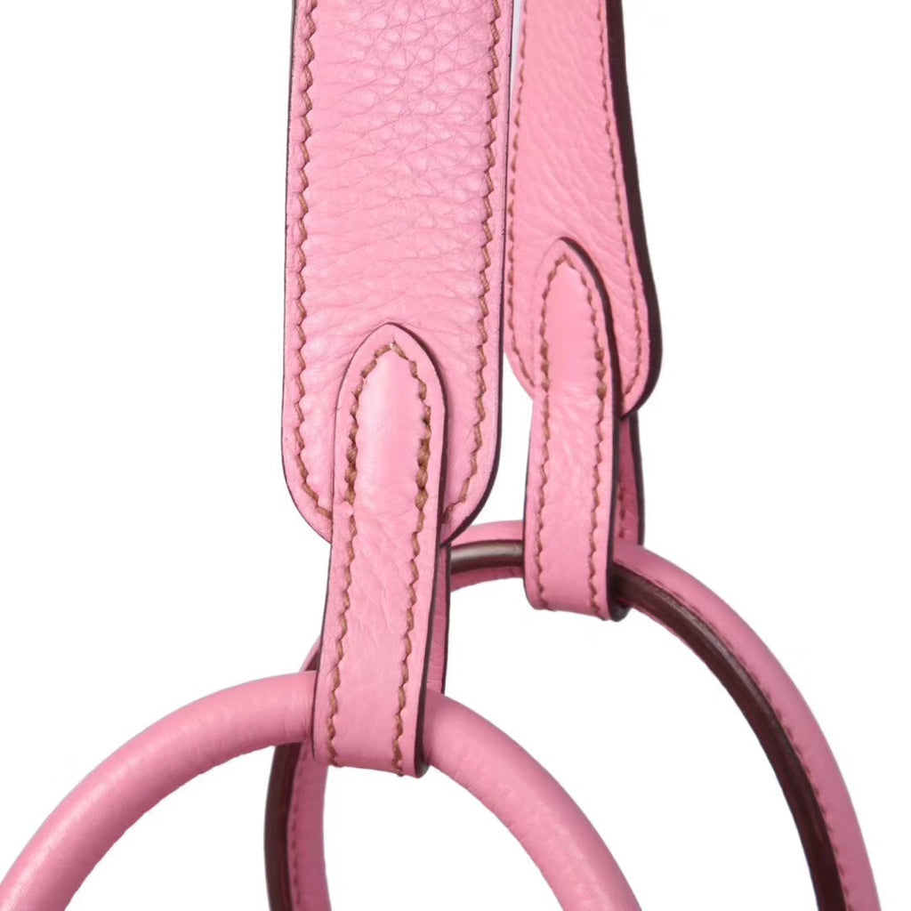 Hermes 1Q Rose Confetti Lindy 26 Swift Palladium Hardware
