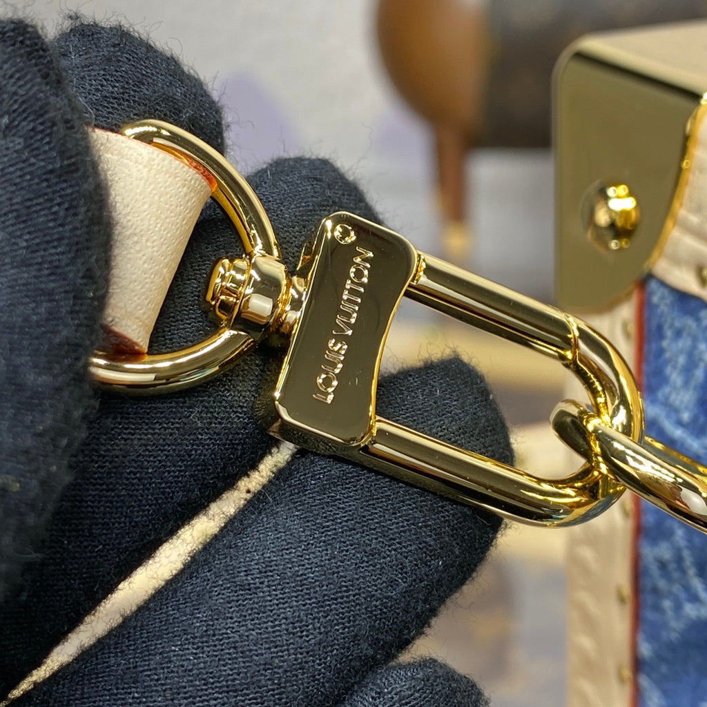 Louis Vuitton M24161 Petite Valise Denim Blue