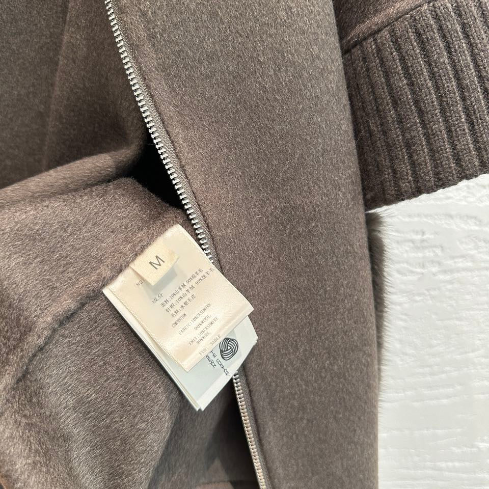 Loro Piana Mink Fur Cape Coat — Copenhagen Purple Label — Fall/Winter 2026-2027 Loro Piana