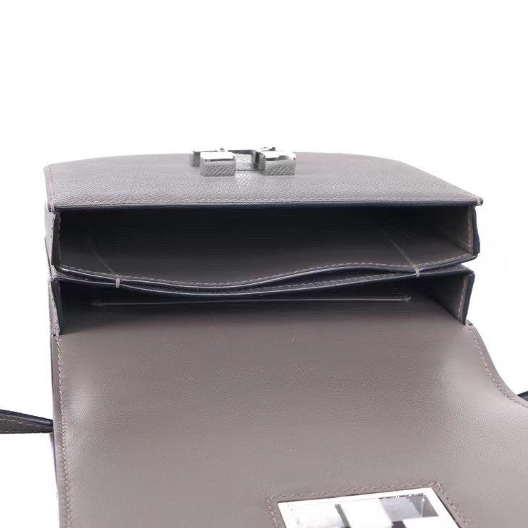 Hermes 8F Etain  Mosaique au 24 - 17 bag Palladium Hardware