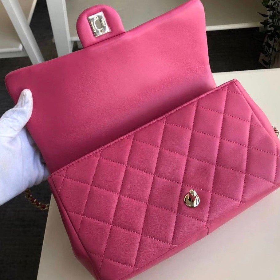 Chanel 19 Flap Bag AS1354 Pink